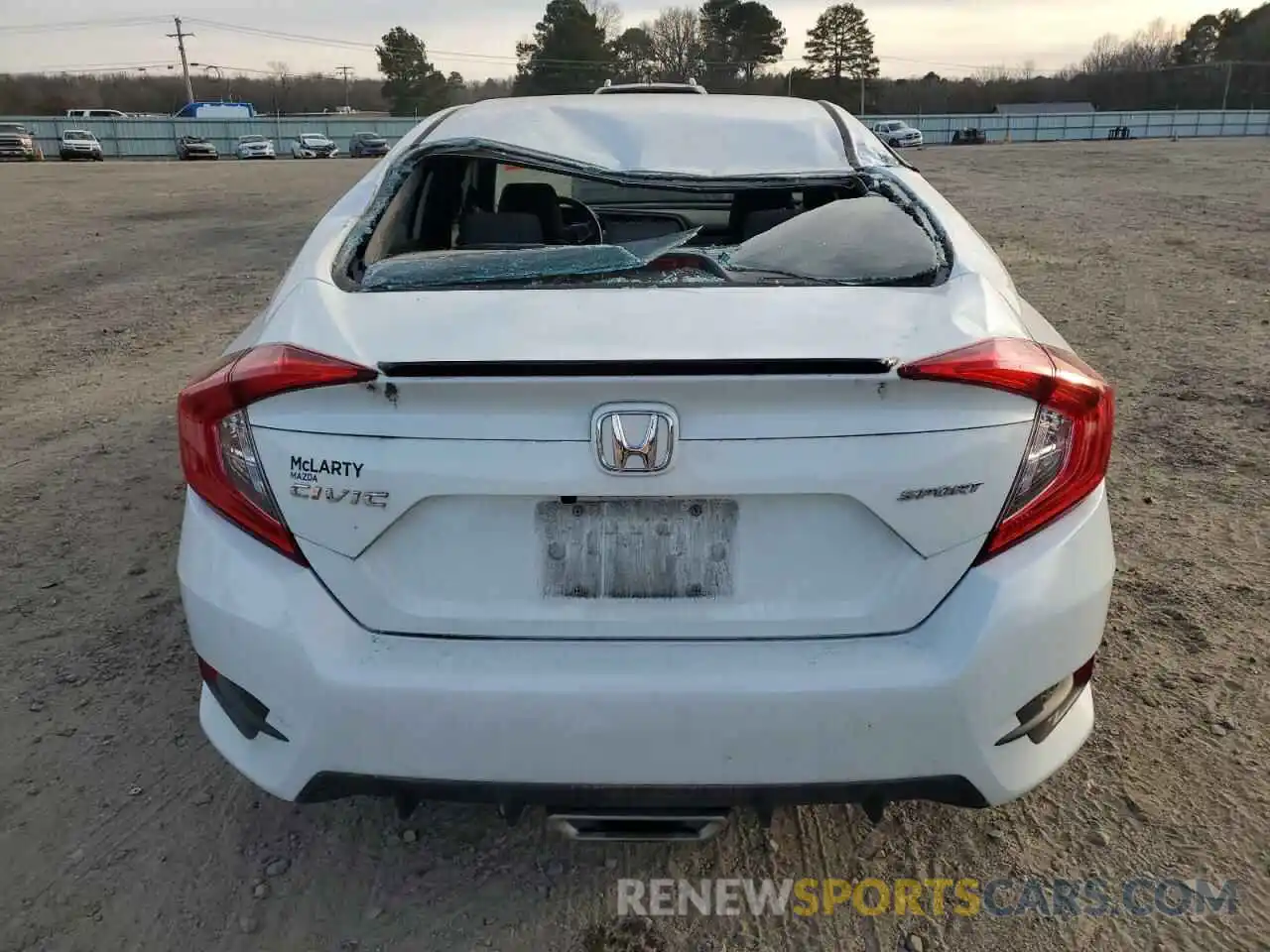 6 Photograph of a damaged car 19XFC2E88LE024277 HONDA CIVIC 2020