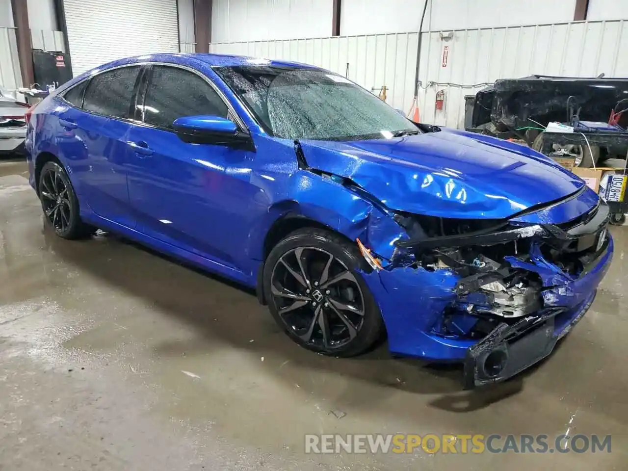 4 Photograph of a damaged car 19XFC2E8XLE023535 HONDA CIVIC 2020