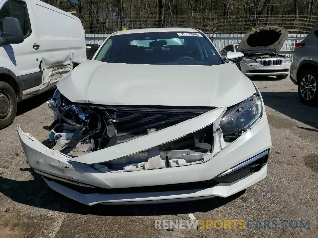 5 Photograph of a damaged car 19XFC2F60LE009785 HONDA CIVIC 2020