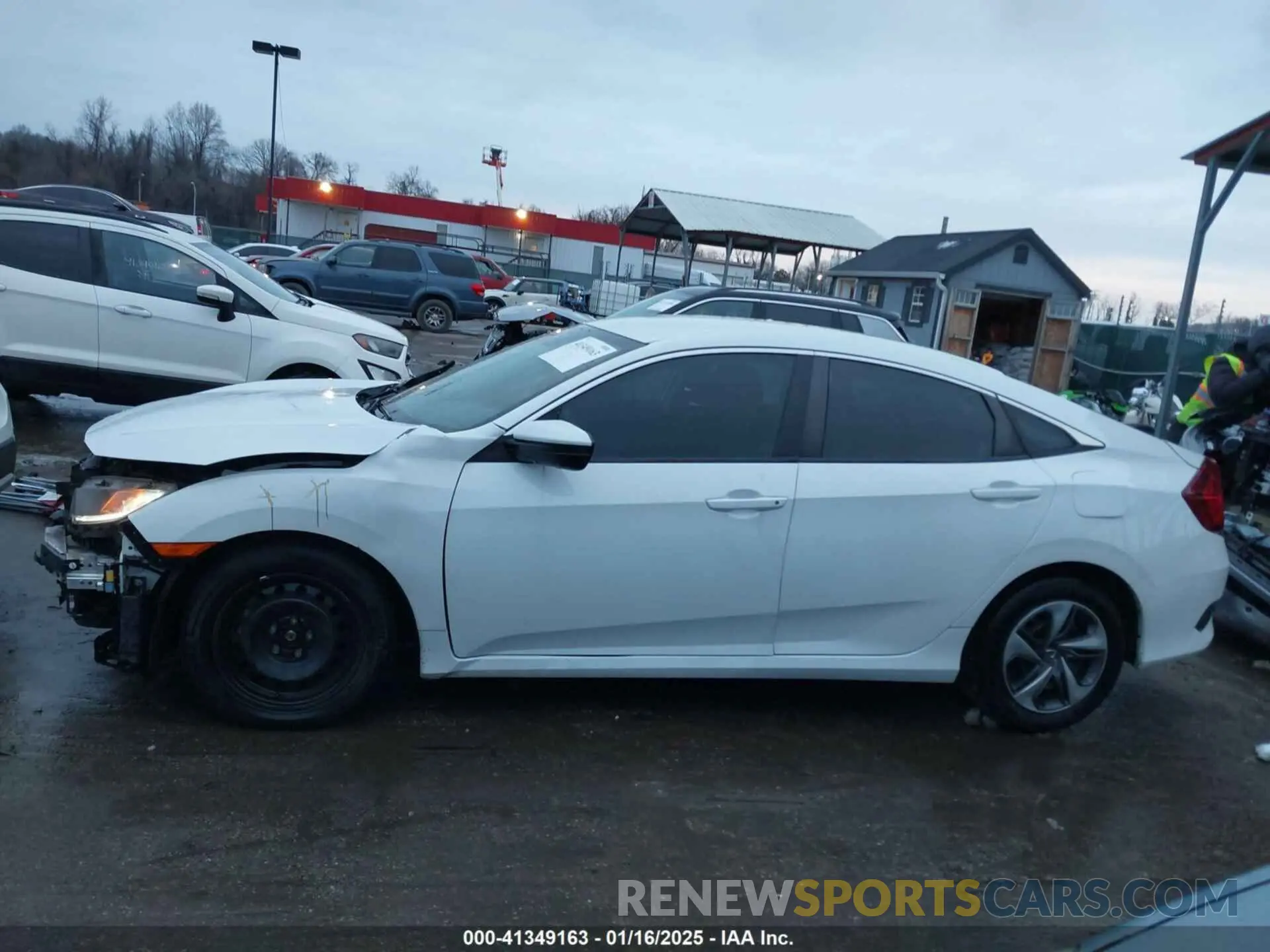 15 Photograph of a damaged car 19XFC2F60LE010385 HONDA CIVIC 2020