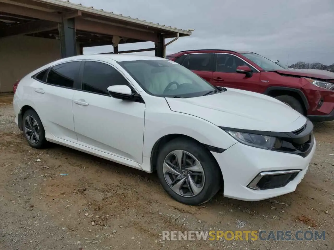 4 Photograph of a damaged car 19XFC2F60LE012010 HONDA CIVIC 2020
