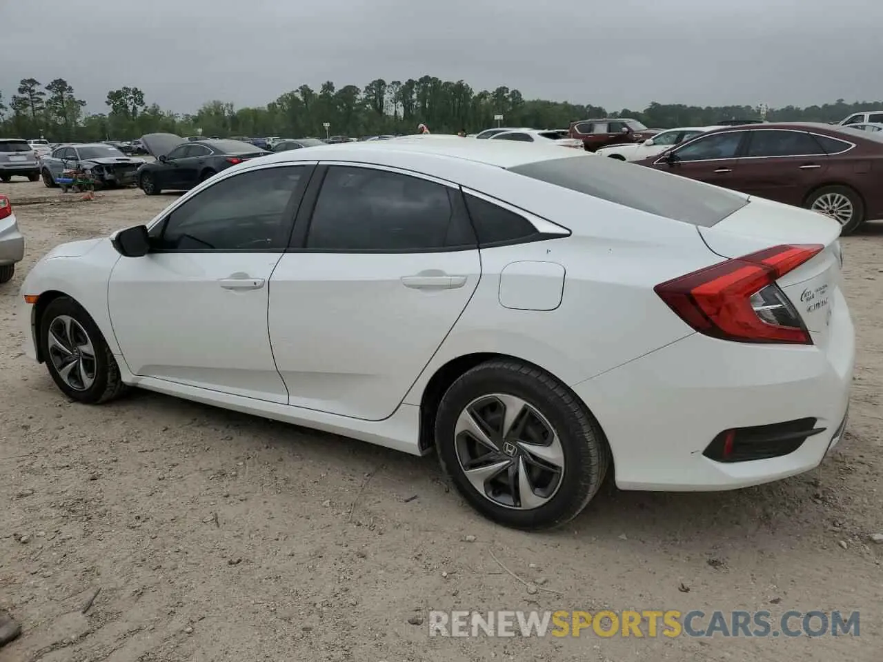 2 Photograph of a damaged car 19XFC2F60LE013139 HONDA CIVIC 2020