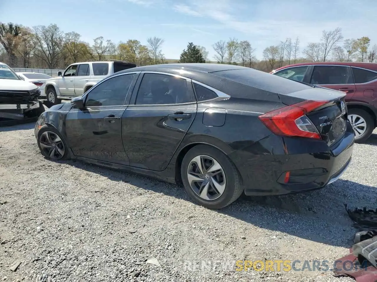2 Photograph of a damaged car 19XFC2F60LE022794 HONDA CIVIC 2020