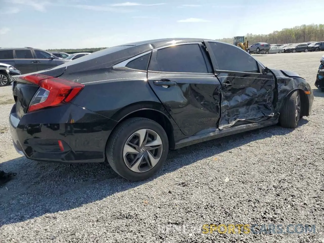 3 Photograph of a damaged car 19XFC2F60LE022794 HONDA CIVIC 2020