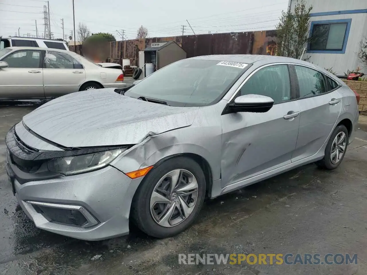 1 Photograph of a damaged car 19XFC2F60LE200672 HONDA CIVIC 2020