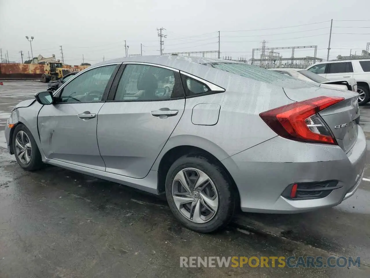2 Photograph of a damaged car 19XFC2F60LE200672 HONDA CIVIC 2020