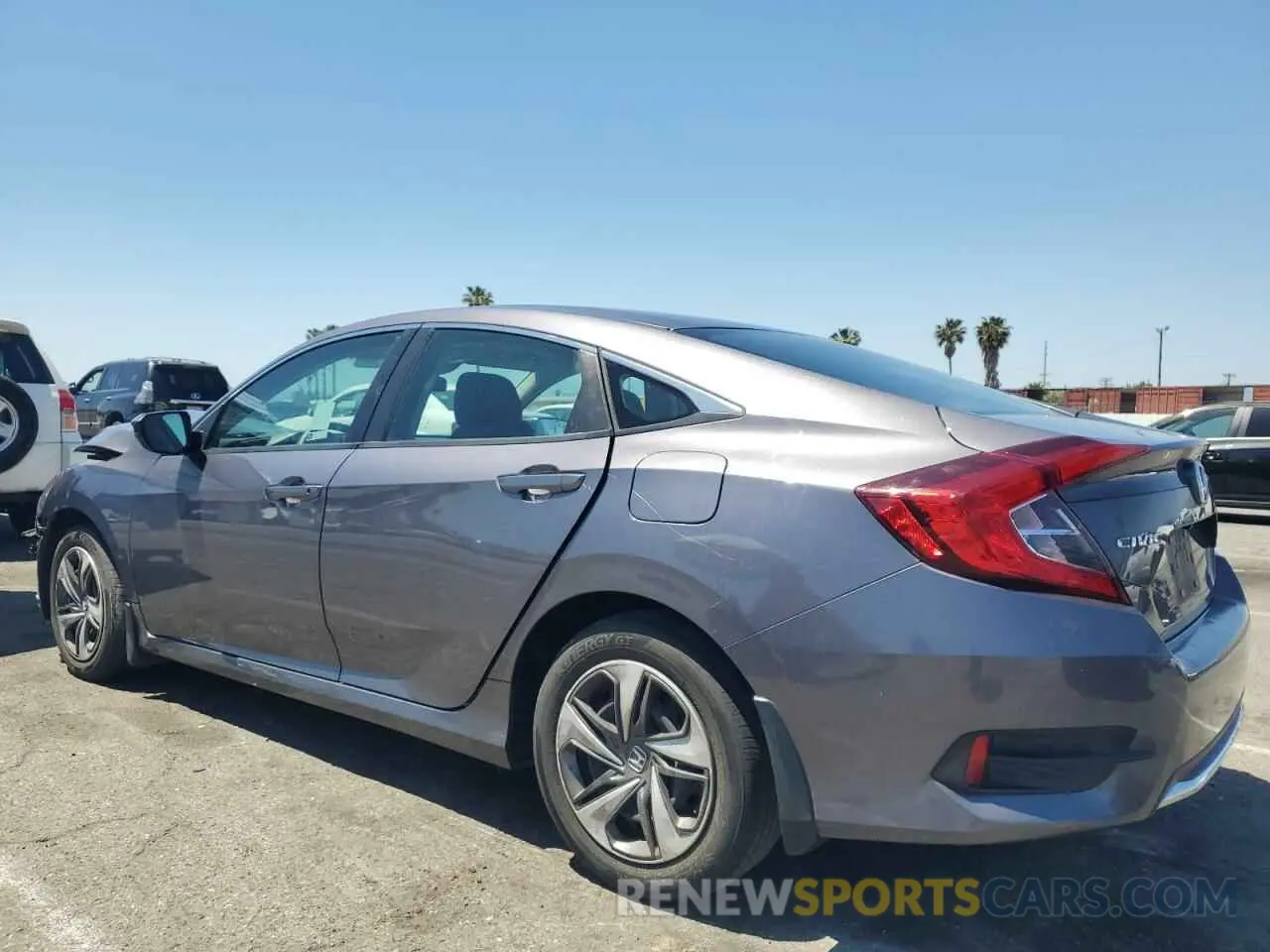 2 Photograph of a damaged car 19XFC2F60LE207850 HONDA CIVIC 2020