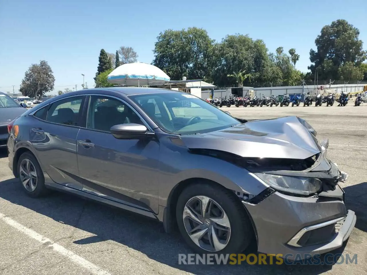4 Photograph of a damaged car 19XFC2F60LE207850 HONDA CIVIC 2020