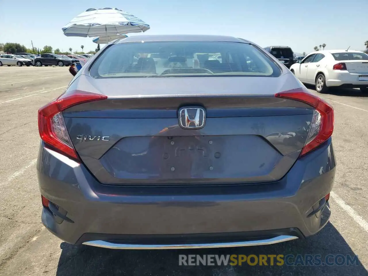 6 Photograph of a damaged car 19XFC2F60LE207850 HONDA CIVIC 2020