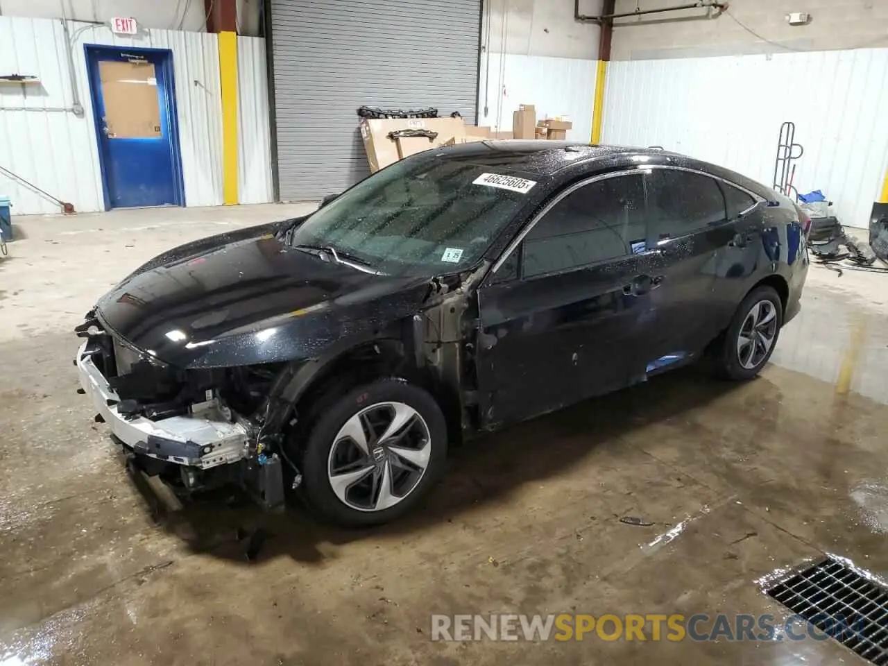 1 Photograph of a damaged car 19XFC2F60LE213163 HONDA CIVIC 2020