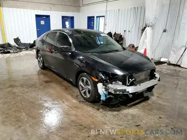 14 Photograph of a damaged car 19XFC2F60LE213163 HONDA CIVIC 2020