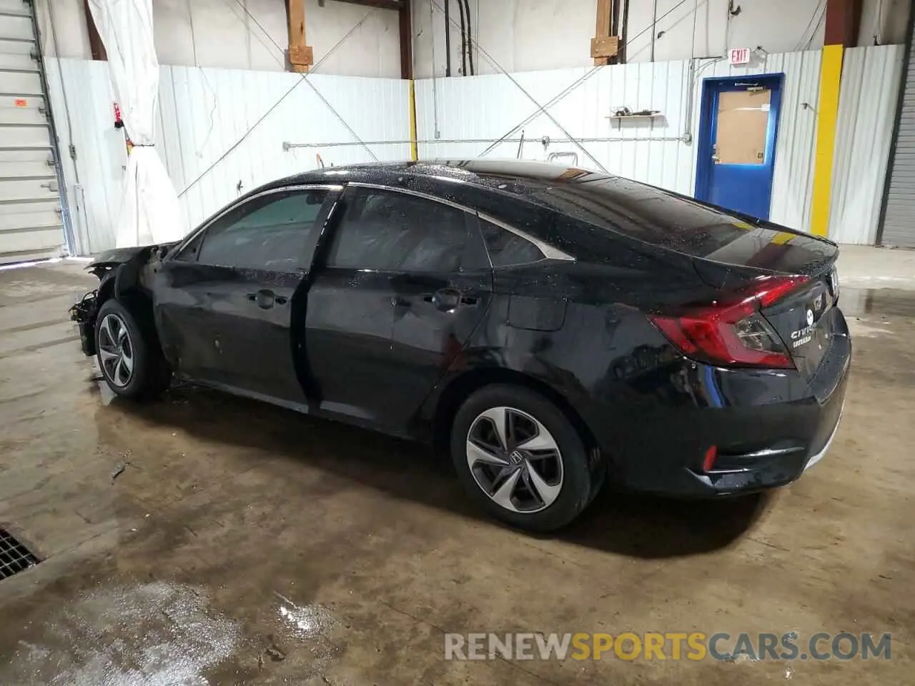 2 Photograph of a damaged car 19XFC2F60LE213163 HONDA CIVIC 2020