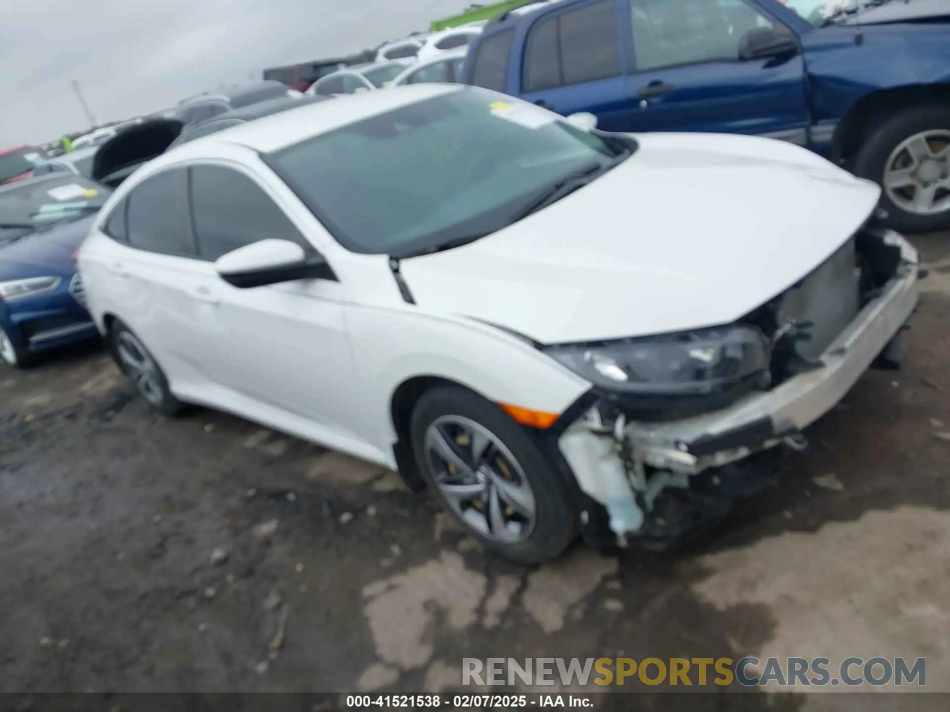 1 Photograph of a damaged car 19XFC2F61LE002179 HONDA CIVIC 2020