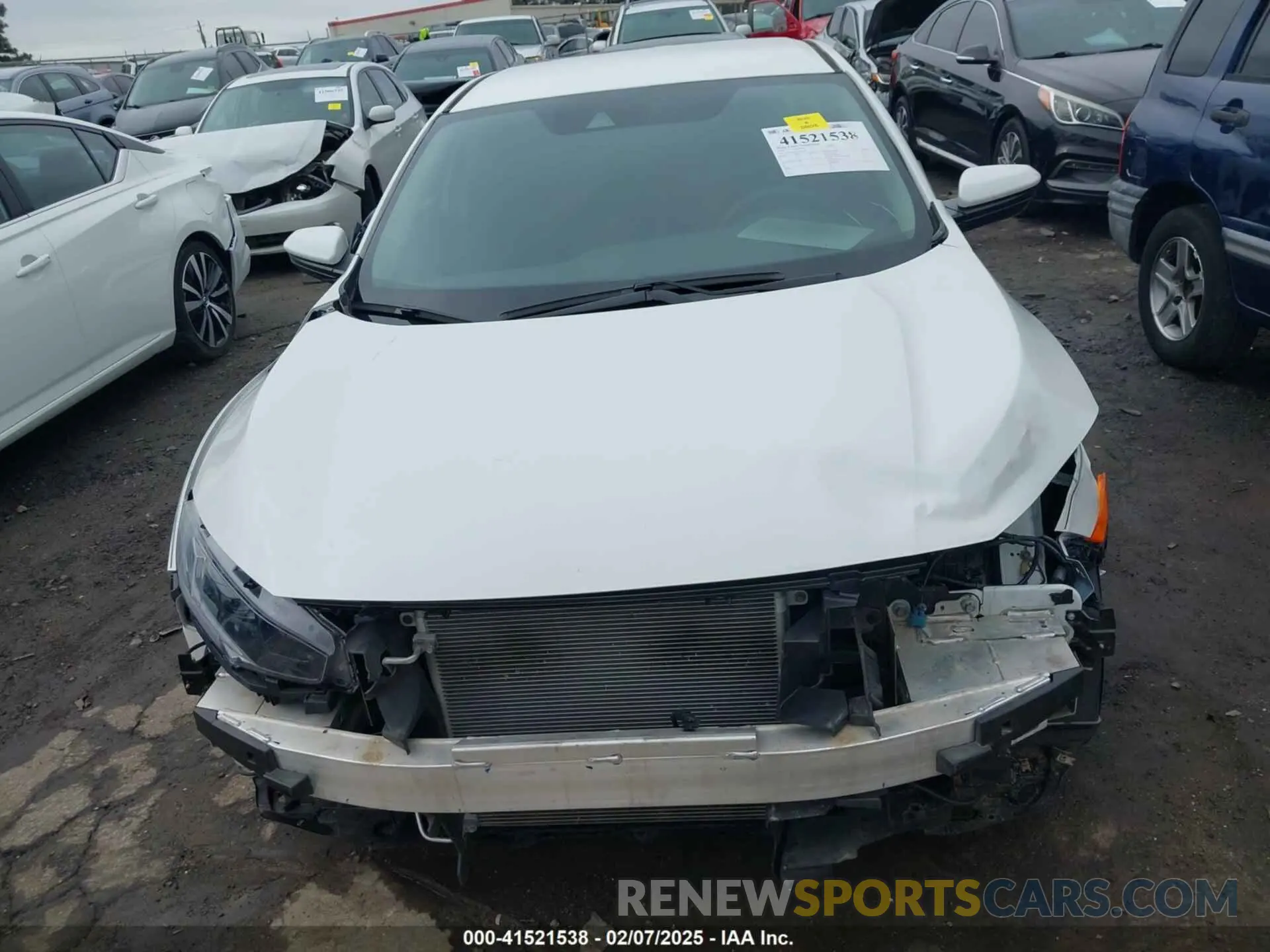 13 Photograph of a damaged car 19XFC2F61LE002179 HONDA CIVIC 2020