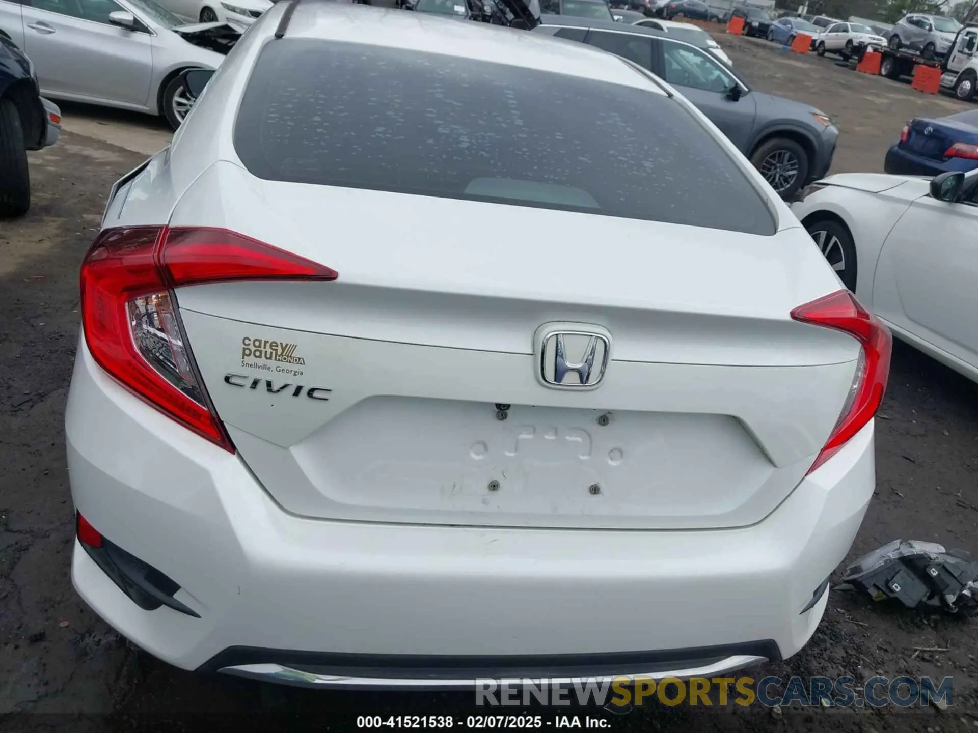 17 Photograph of a damaged car 19XFC2F61LE002179 HONDA CIVIC 2020