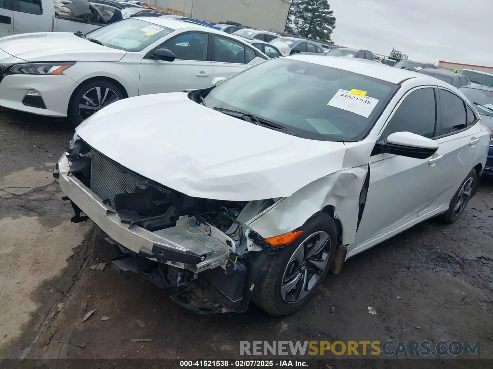 2 Photograph of a damaged car 19XFC2F61LE002179 HONDA CIVIC 2020
