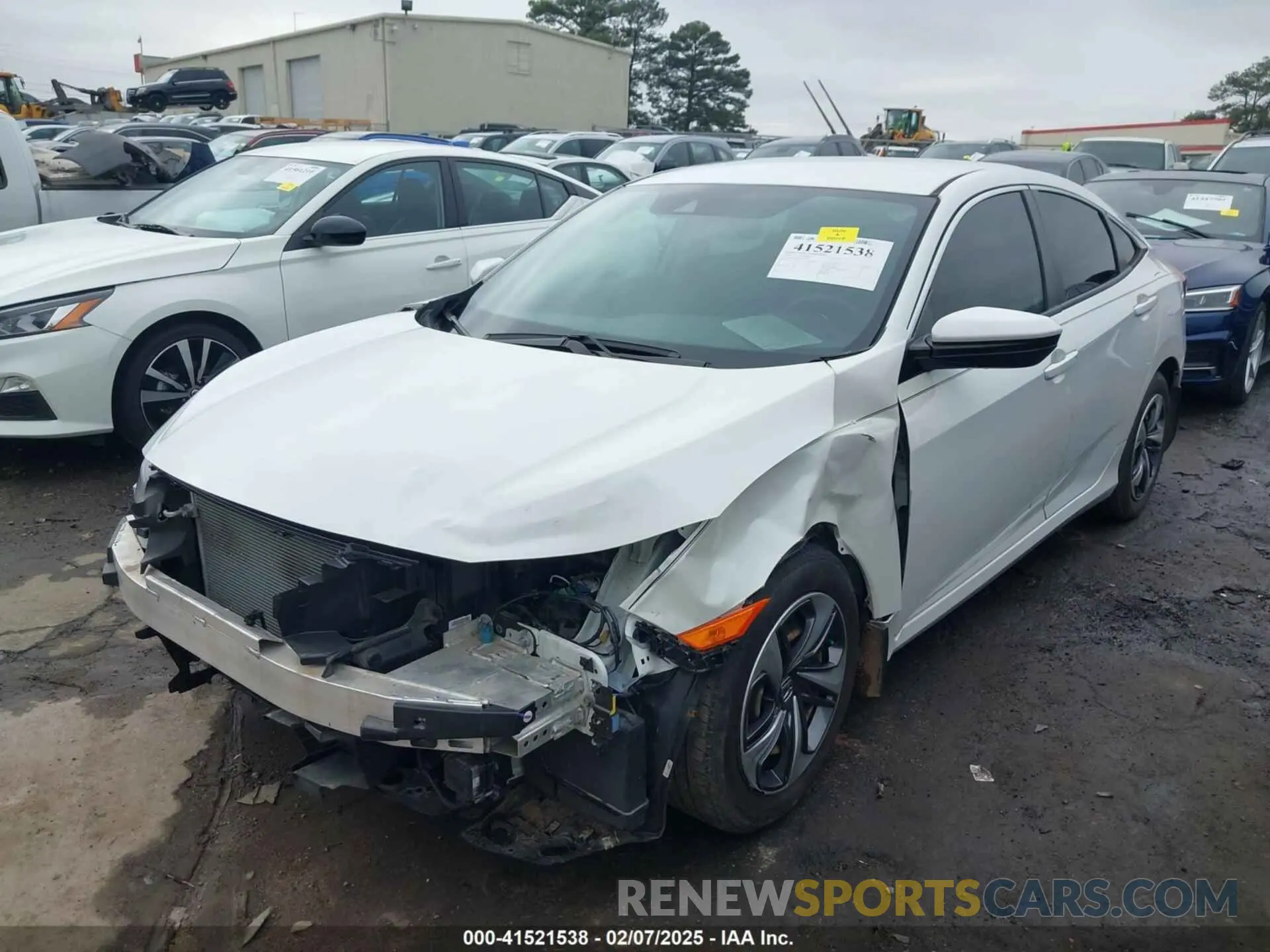 6 Photograph of a damaged car 19XFC2F61LE002179 HONDA CIVIC 2020