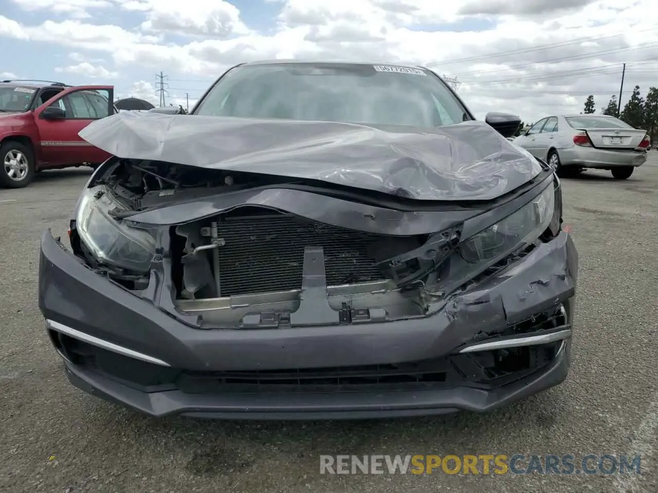 5 Photograph of a damaged car 19XFC2F61LE210319 HONDA CIVIC 2020