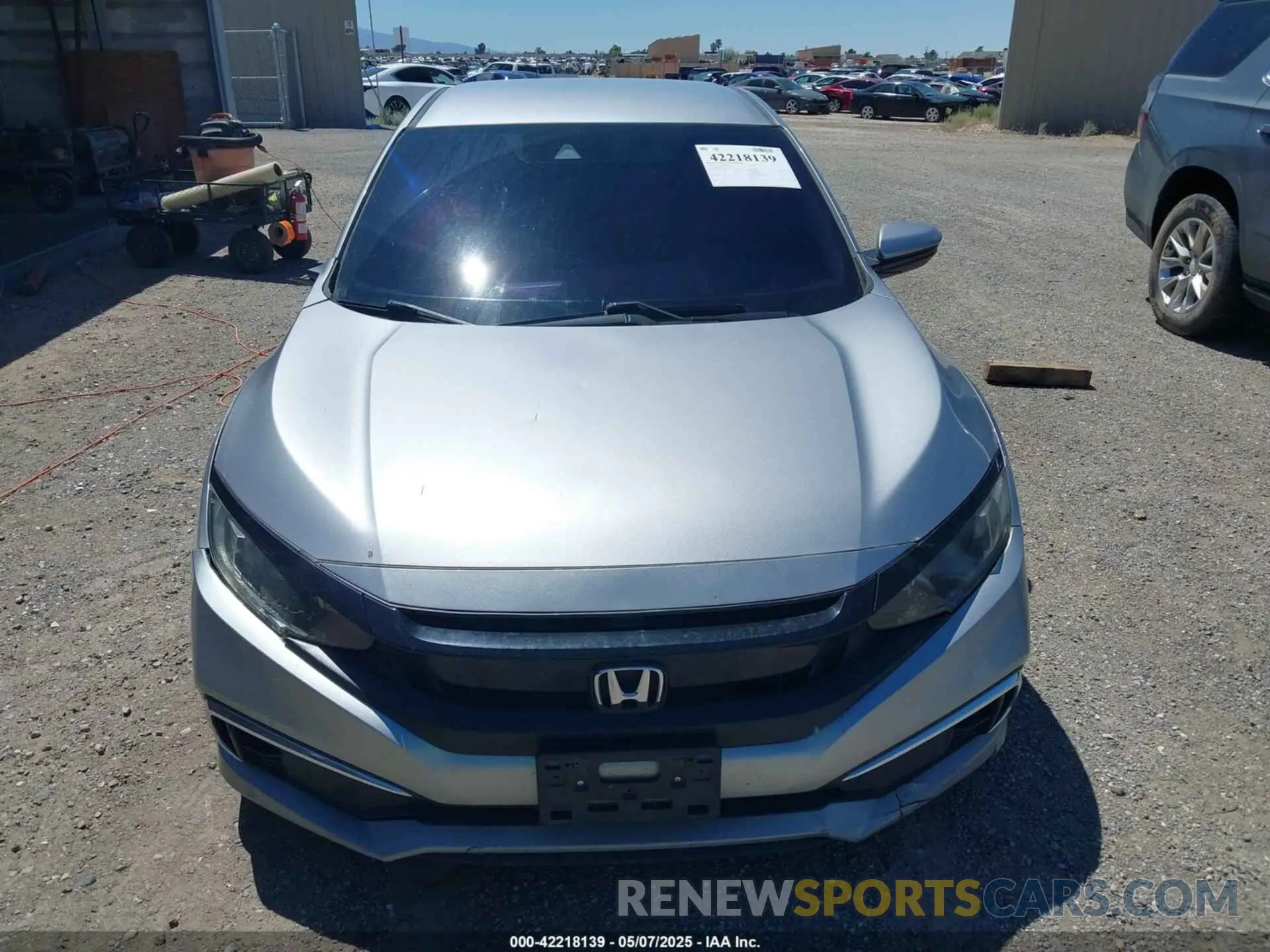 12 Photograph of a damaged car 19XFC2F61LE216878 HONDA CIVIC 2020