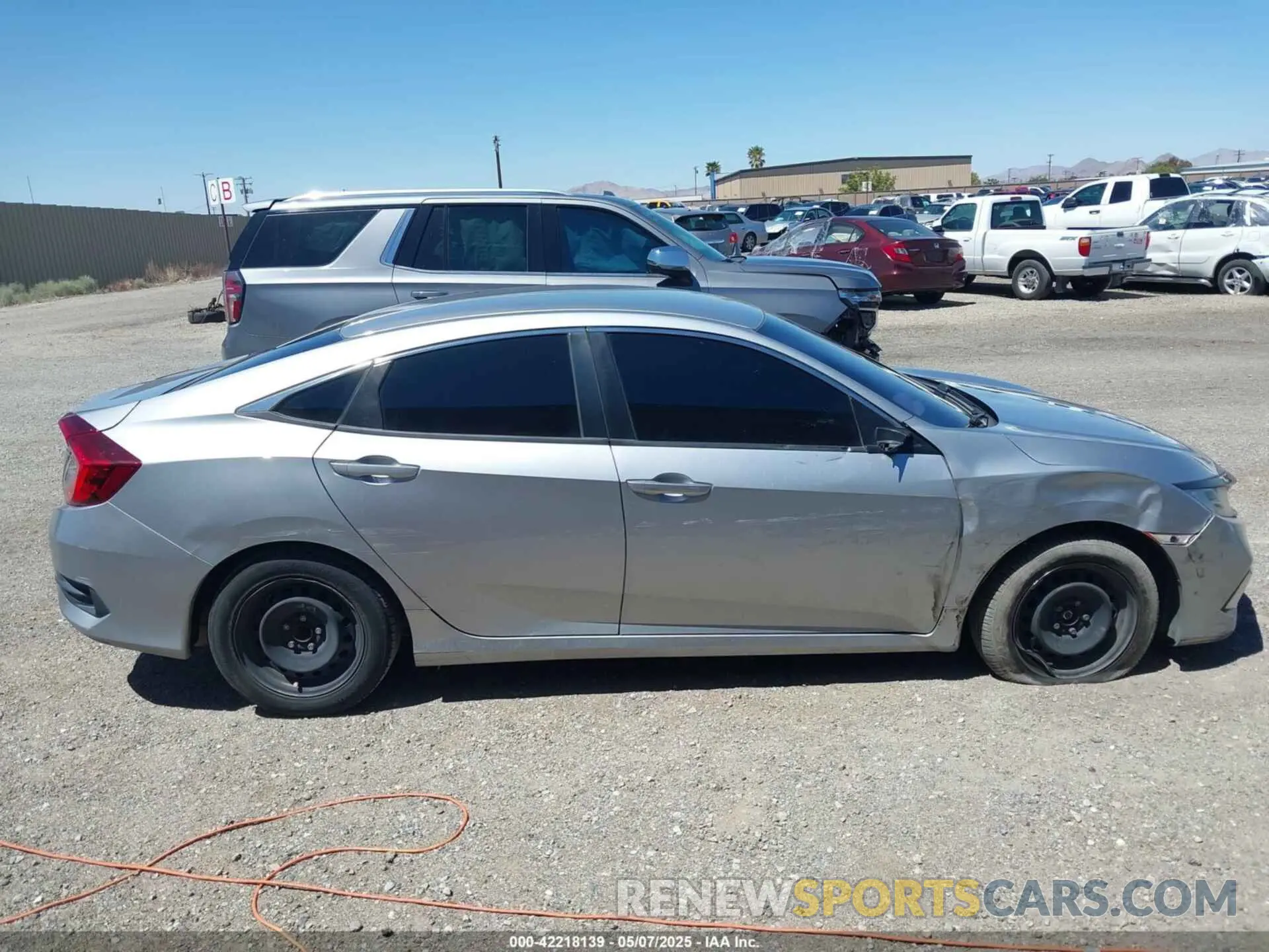 13 Photograph of a damaged car 19XFC2F61LE216878 HONDA CIVIC 2020