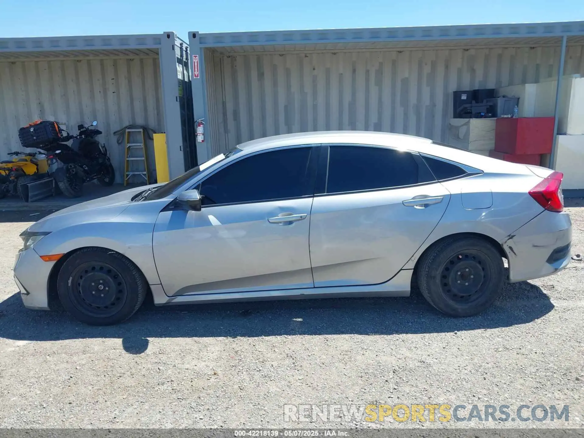 14 Photograph of a damaged car 19XFC2F61LE216878 HONDA CIVIC 2020