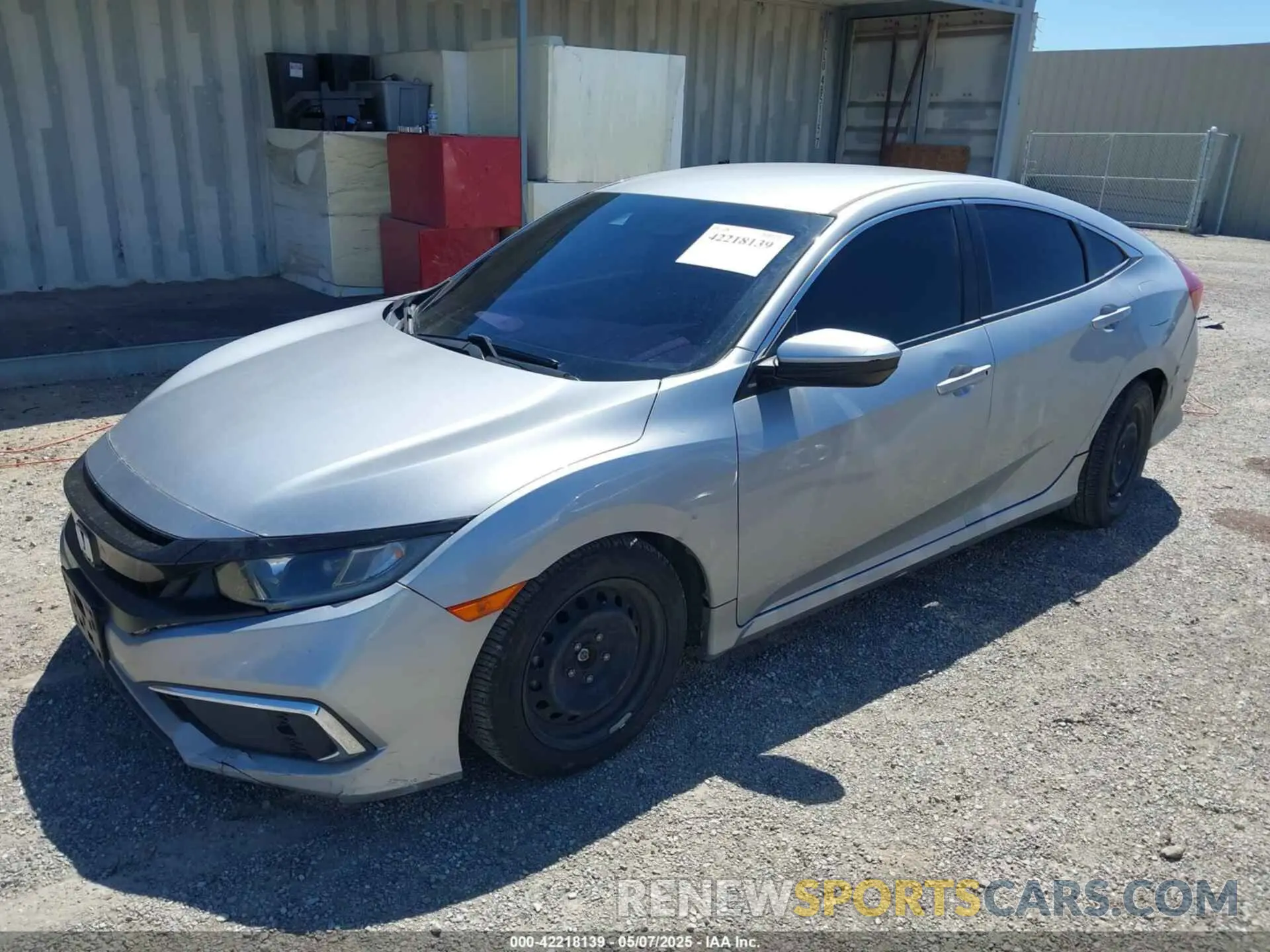 2 Photograph of a damaged car 19XFC2F61LE216878 HONDA CIVIC 2020