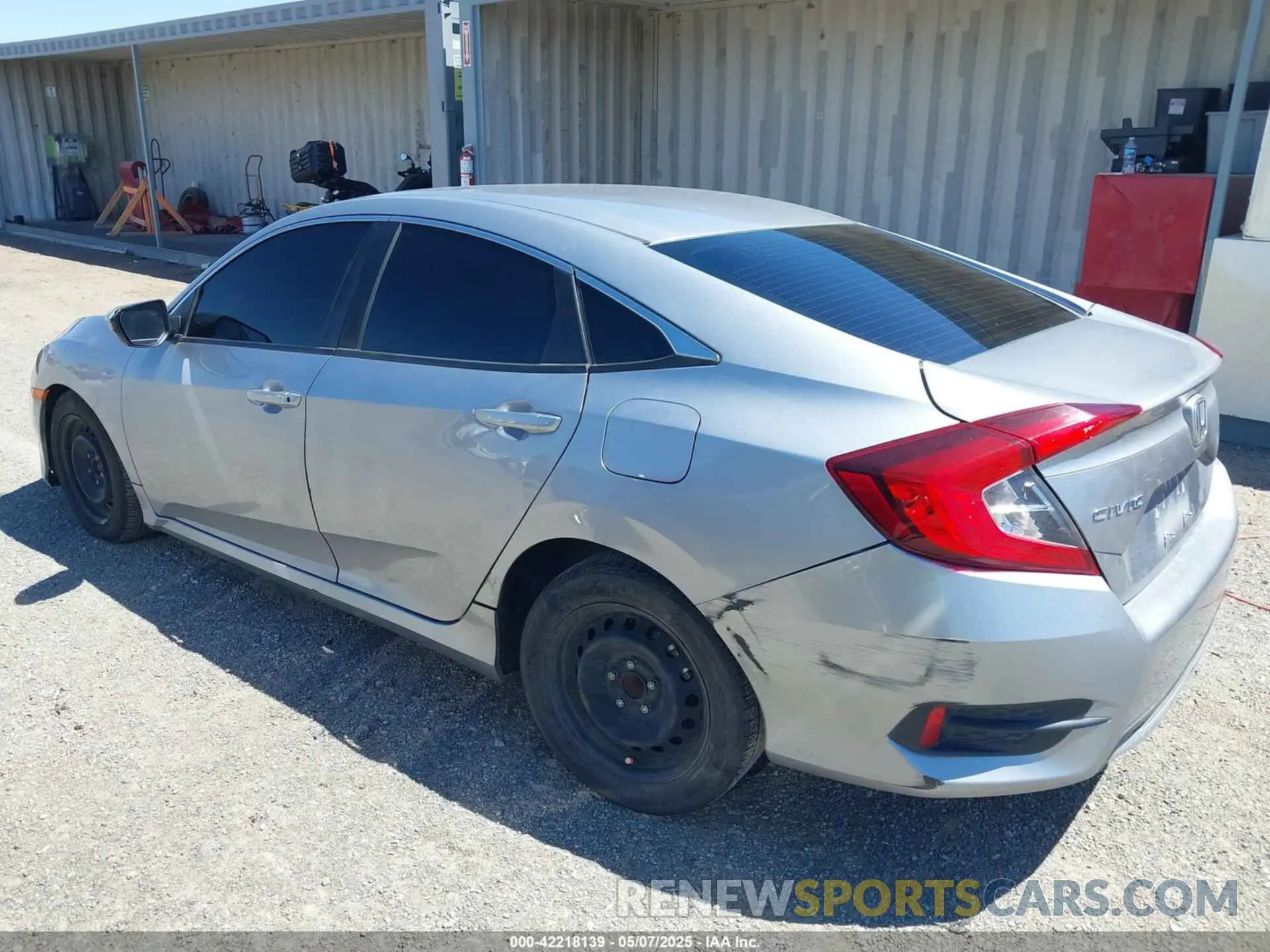 3 Photograph of a damaged car 19XFC2F61LE216878 HONDA CIVIC 2020