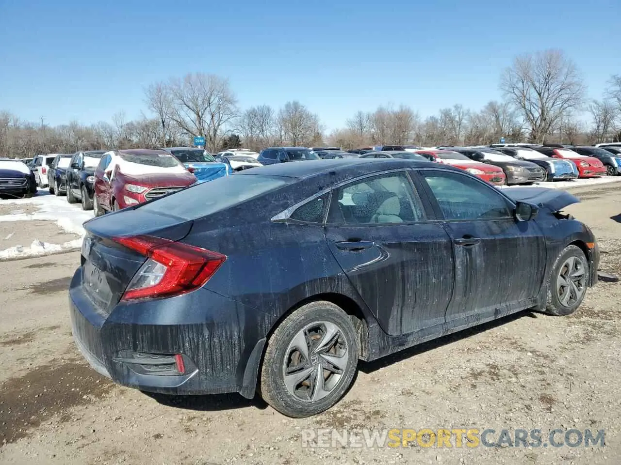 3 Photograph of a damaged car 19XFC2F62LE003440 HONDA CIVIC 2020