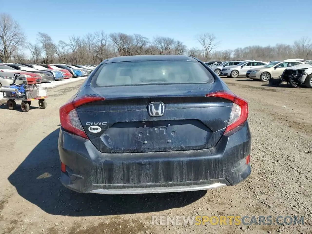 6 Photograph of a damaged car 19XFC2F62LE003440 HONDA CIVIC 2020