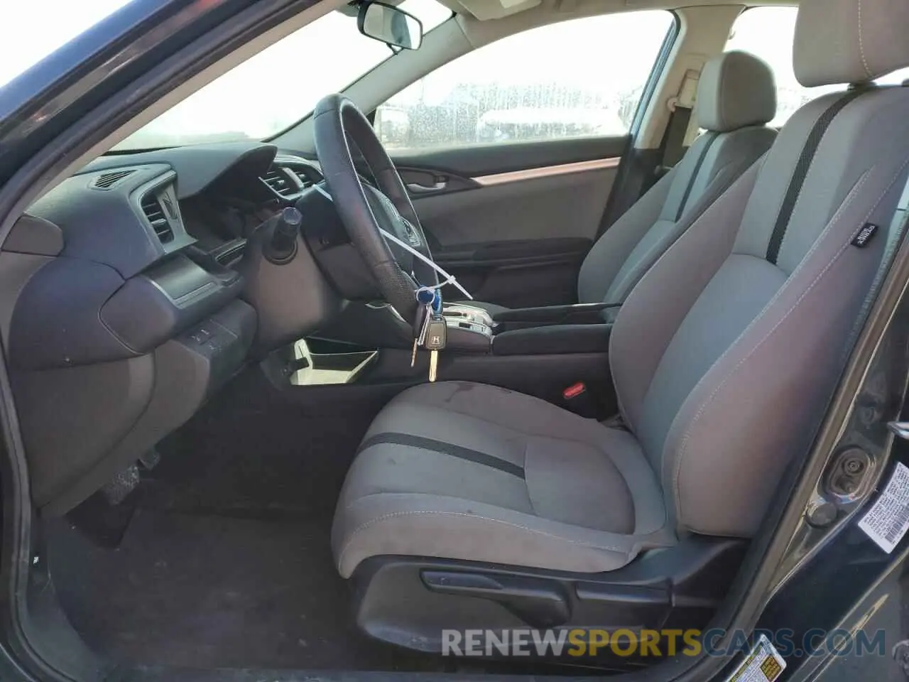 7 Photograph of a damaged car 19XFC2F62LE003440 HONDA CIVIC 2020