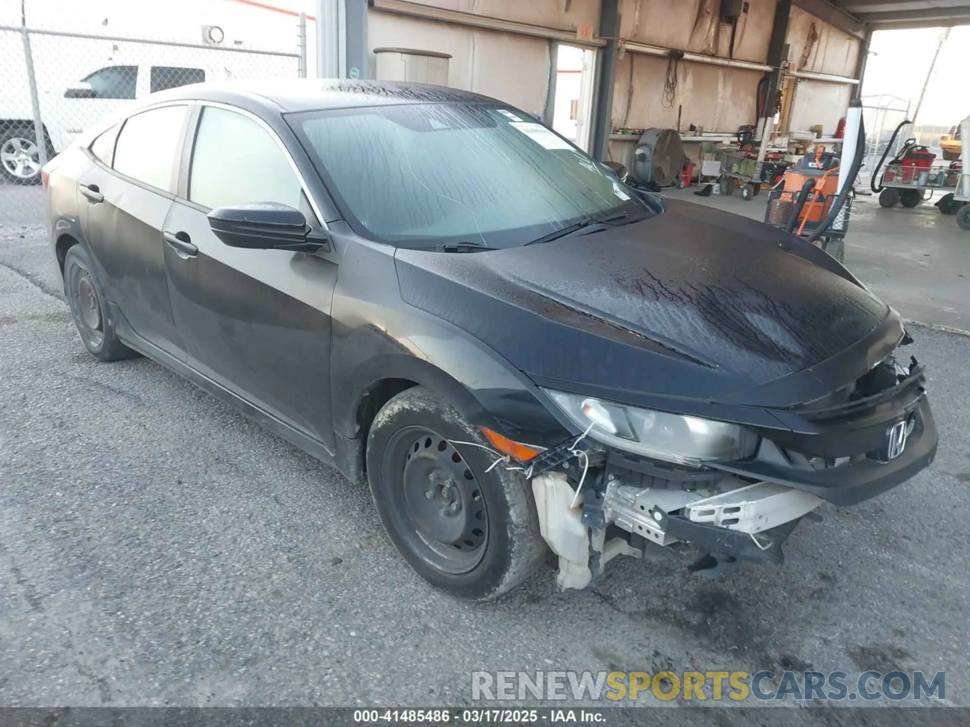 1 Photograph of a damaged car 19XFC2F62LE005527 HONDA CIVIC 2020