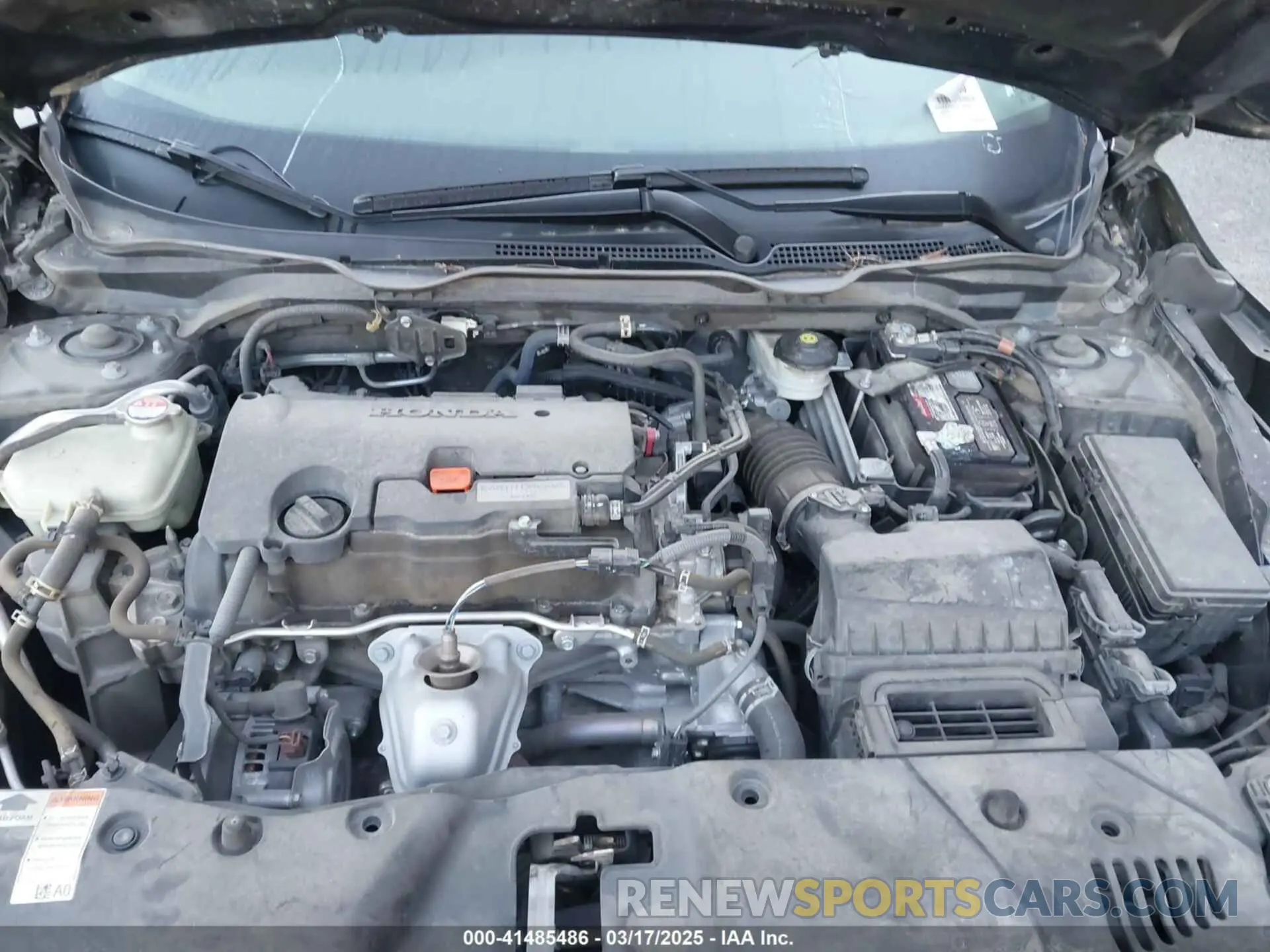 10 Photograph of a damaged car 19XFC2F62LE005527 HONDA CIVIC 2020