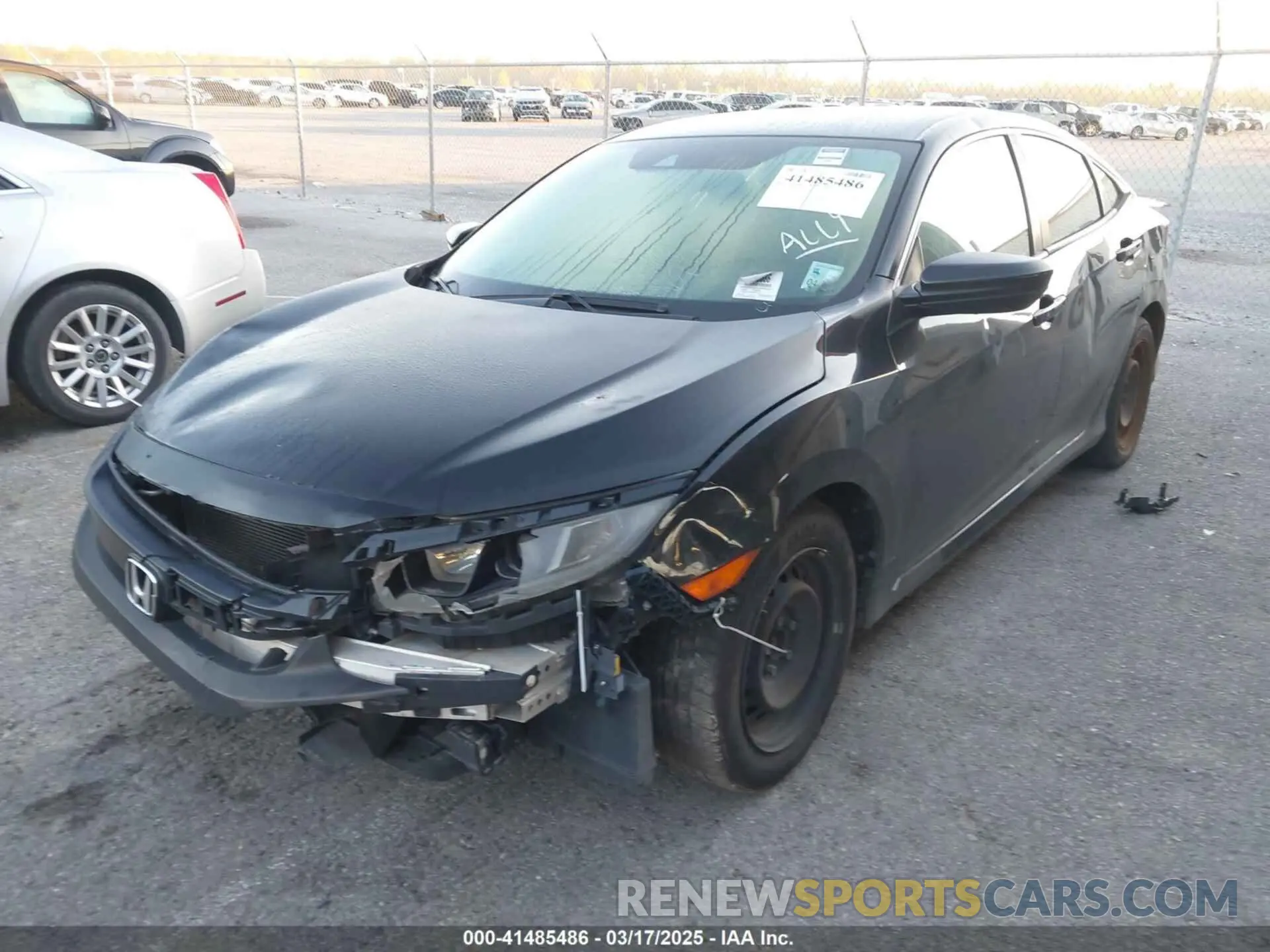 2 Photograph of a damaged car 19XFC2F62LE005527 HONDA CIVIC 2020