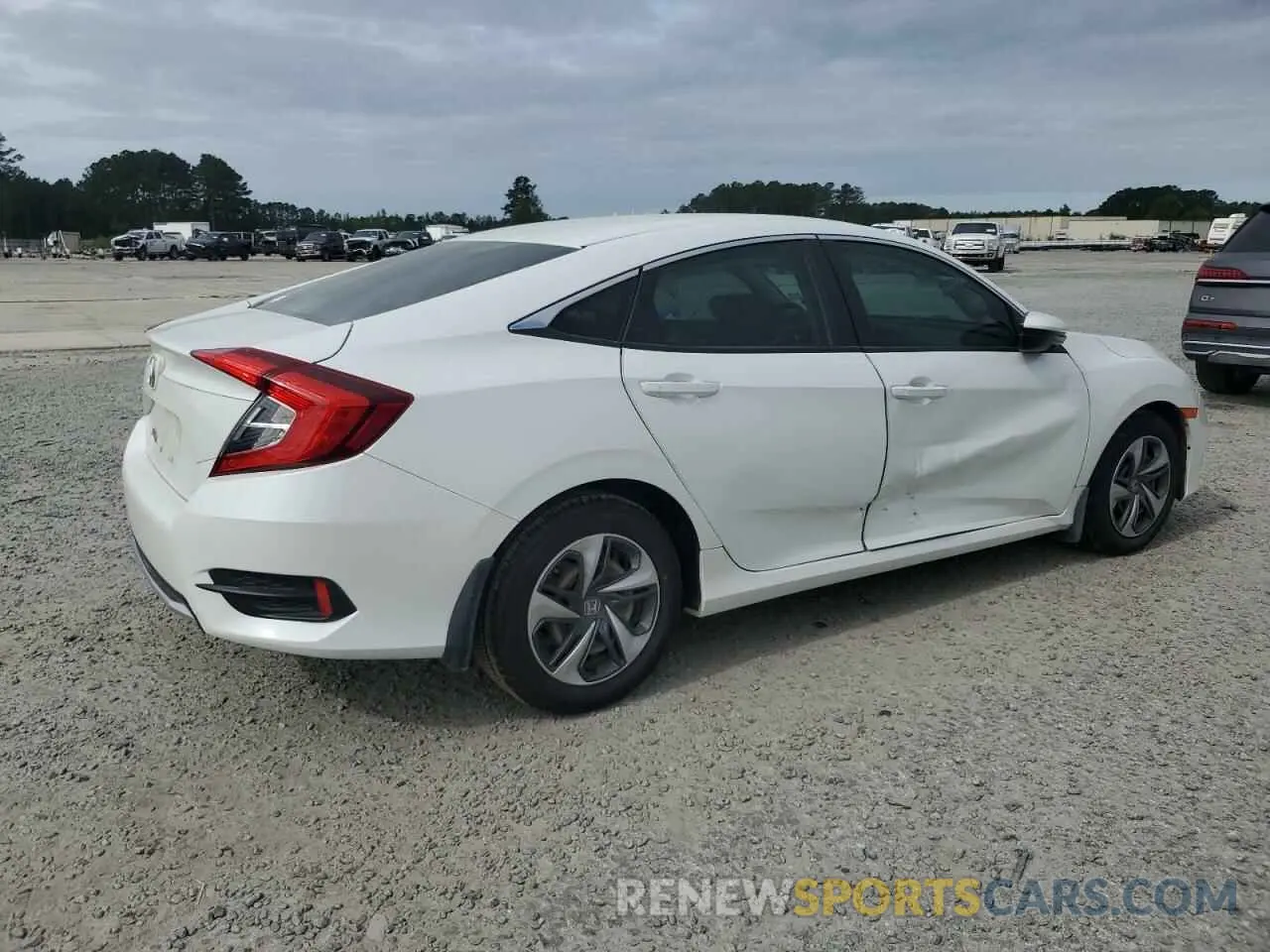 3 Photograph of a damaged car 19XFC2F62LE013174 HONDA CIVIC 2020