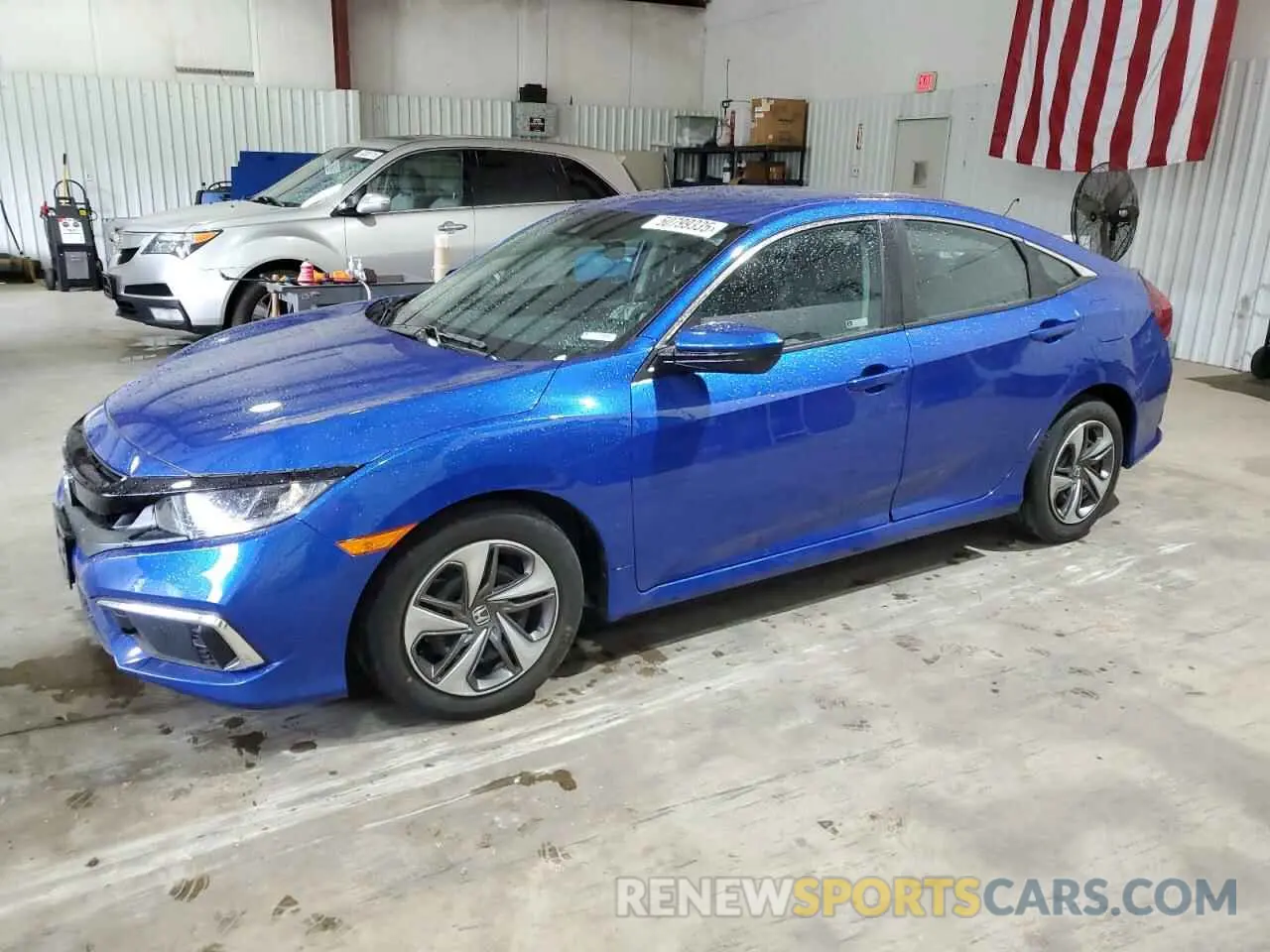 1 Photograph of a damaged car 19XFC2F62LE024577 HONDA CIVIC 2020