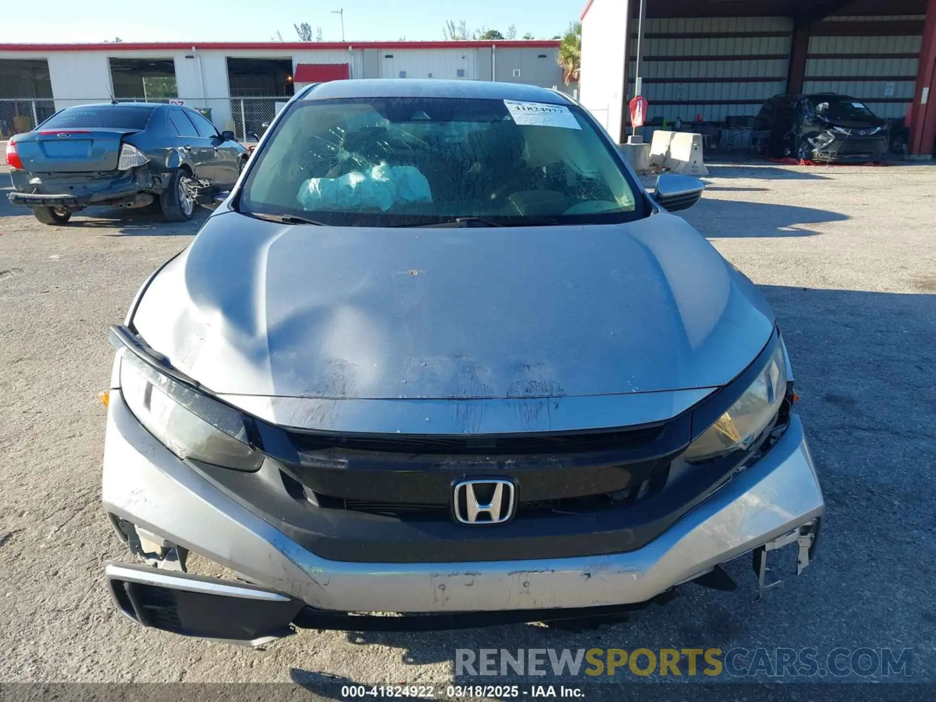 12 Photograph of a damaged car 19XFC2F63LE004953 HONDA CIVIC 2020