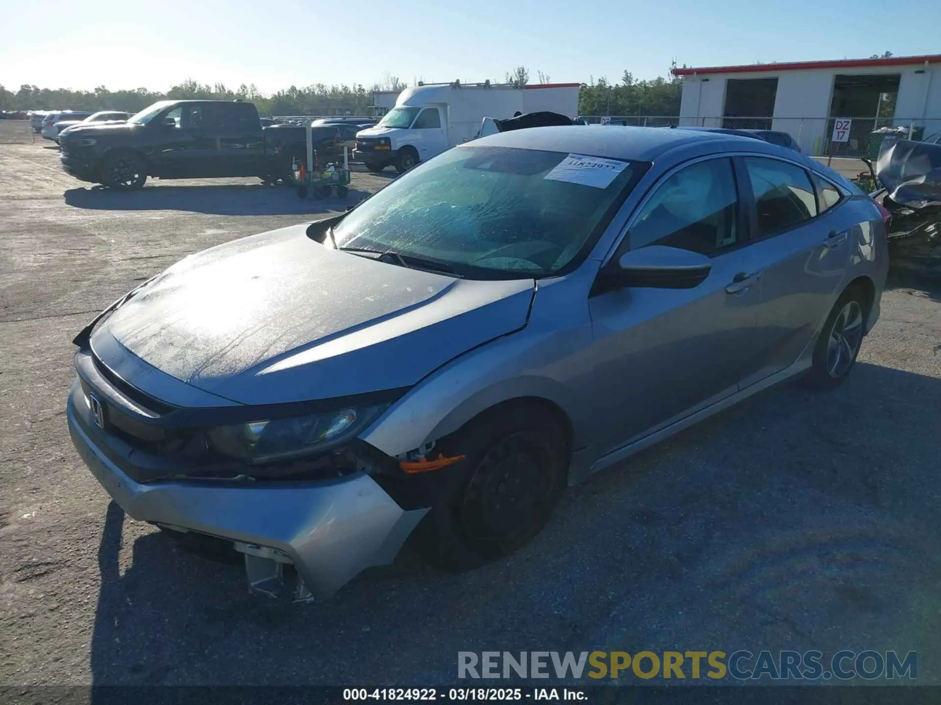 2 Photograph of a damaged car 19XFC2F63LE004953 HONDA CIVIC 2020