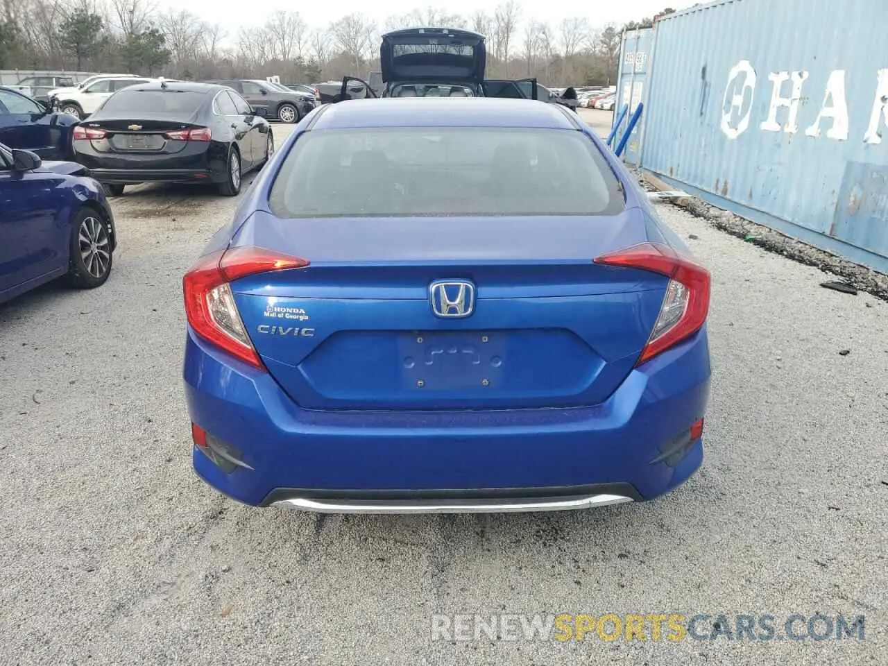 6 Photograph of a damaged car 19XFC2F63LE006539 HONDA CIVIC 2020