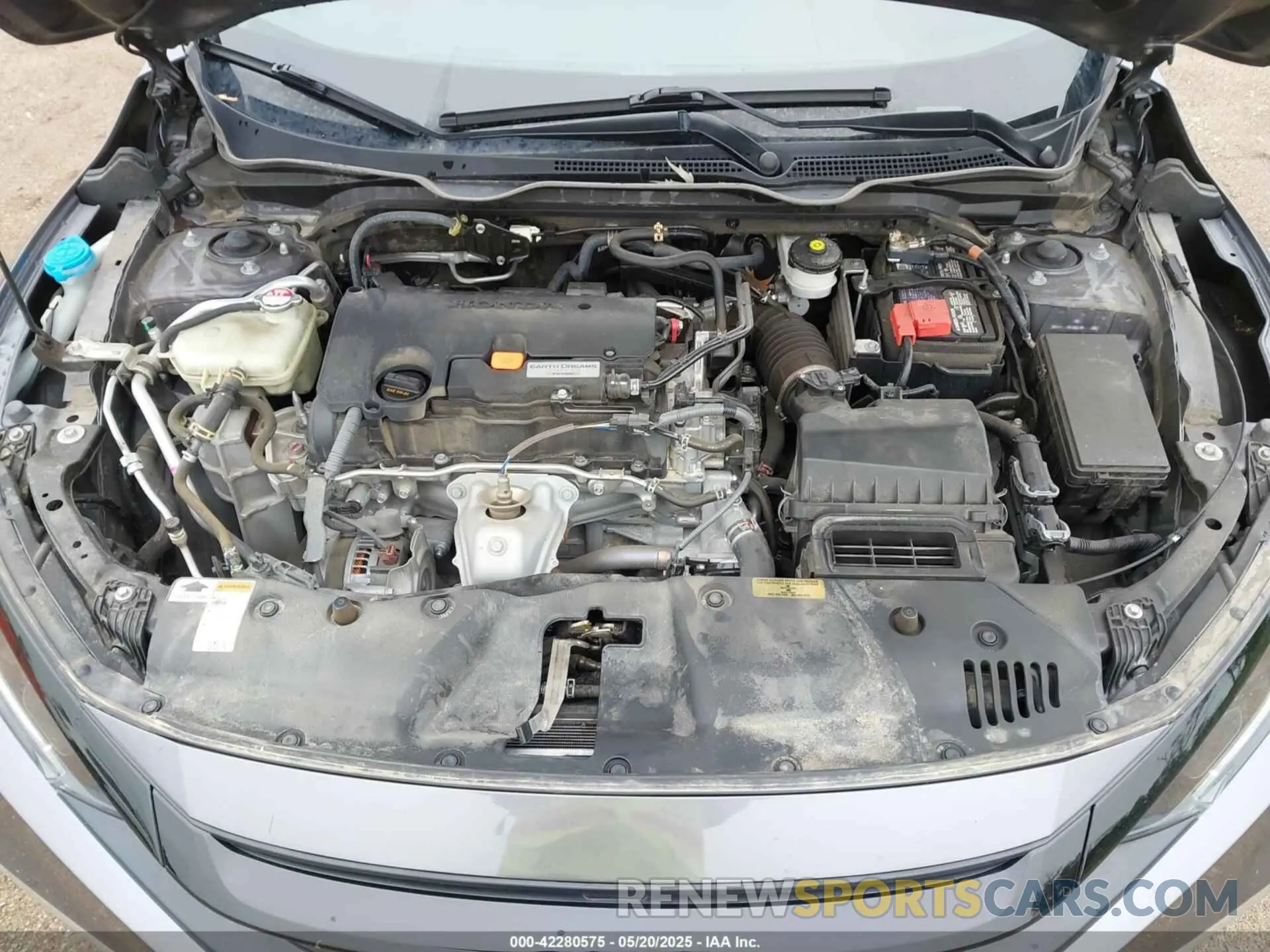 10 Photograph of a damaged car 19XFC2F63LE027259 HONDA CIVIC 2020