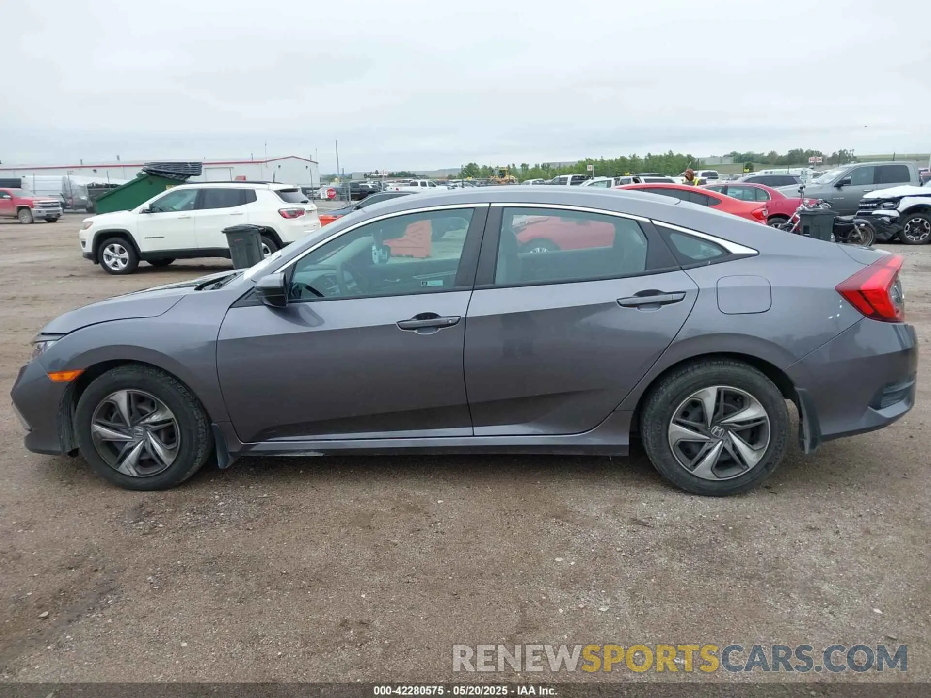 14 Photograph of a damaged car 19XFC2F63LE027259 HONDA CIVIC 2020