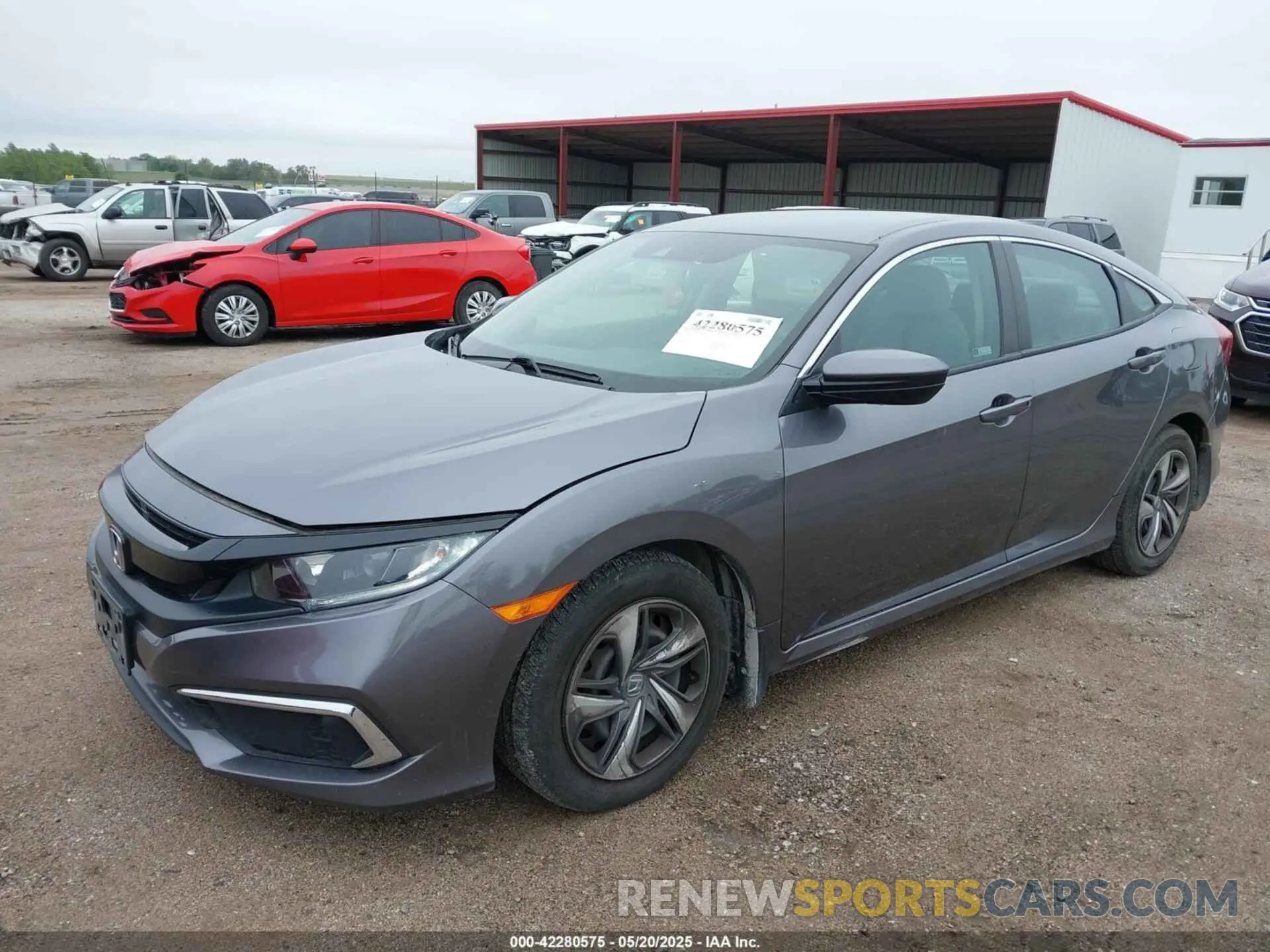 2 Photograph of a damaged car 19XFC2F63LE027259 HONDA CIVIC 2020