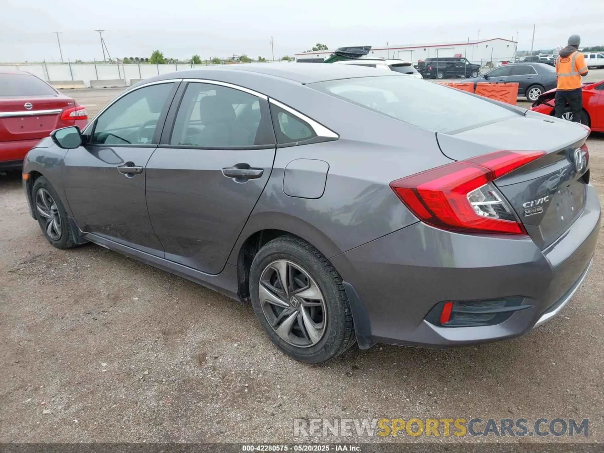 3 Photograph of a damaged car 19XFC2F63LE027259 HONDA CIVIC 2020