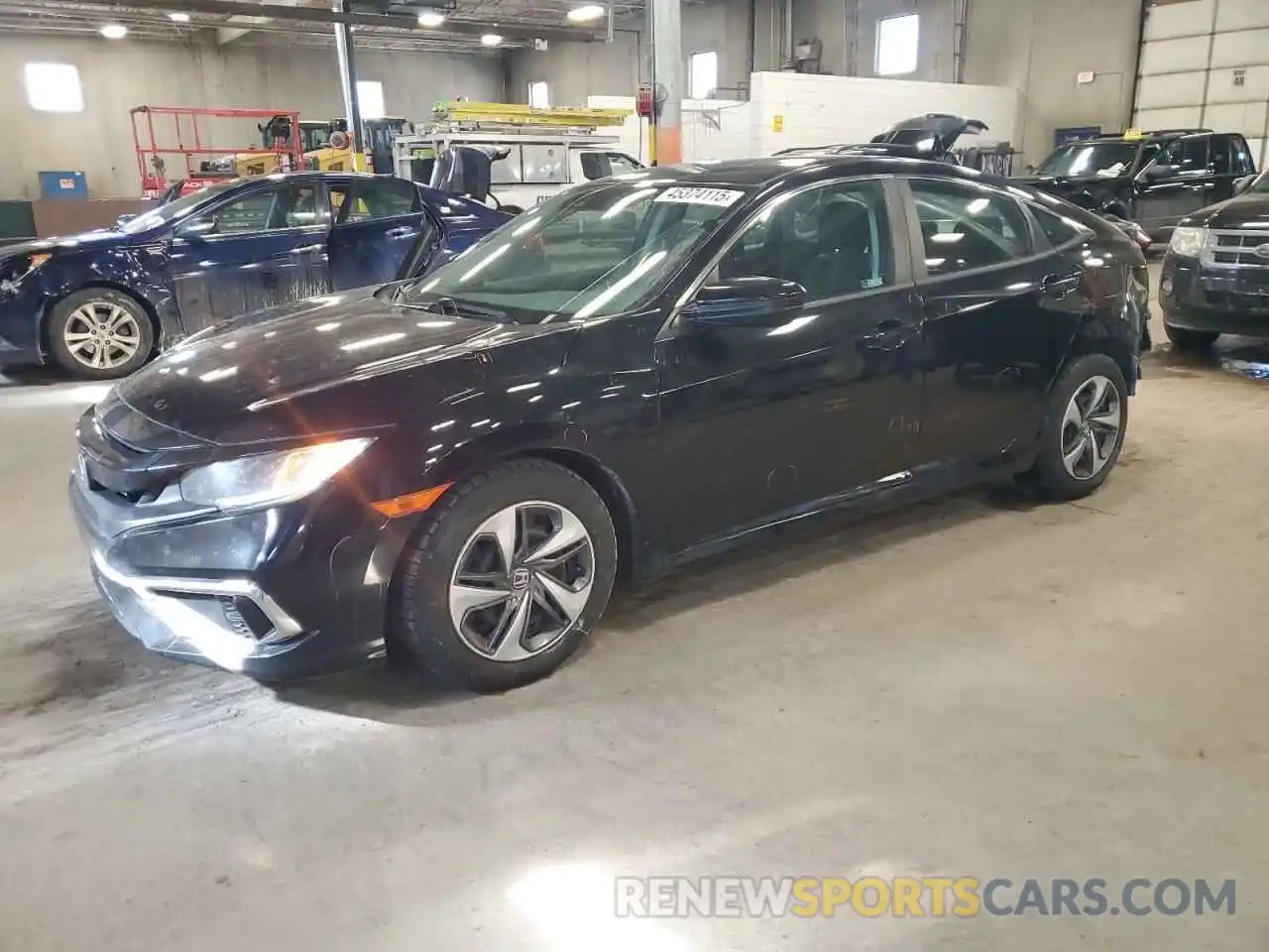 1 Photograph of a damaged car 19XFC2F64LE000359 HONDA CIVIC 2020