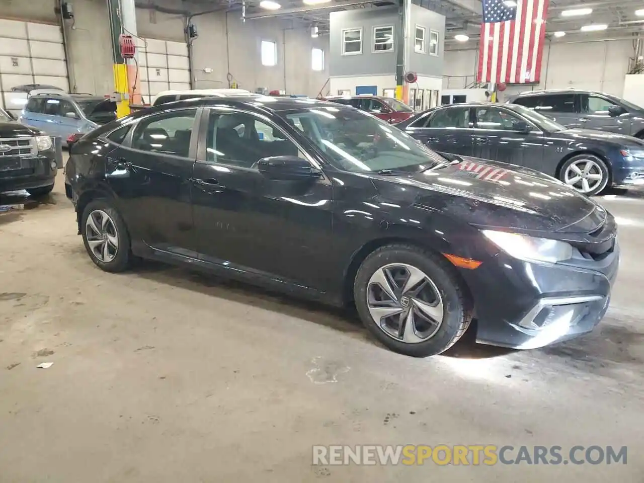 4 Photograph of a damaged car 19XFC2F64LE000359 HONDA CIVIC 2020