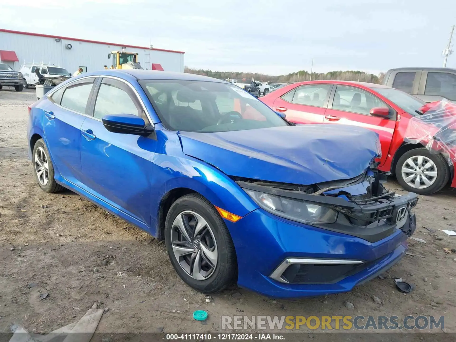 1 Photograph of a damaged car 19XFC2F64LE011250 HONDA CIVIC 2020