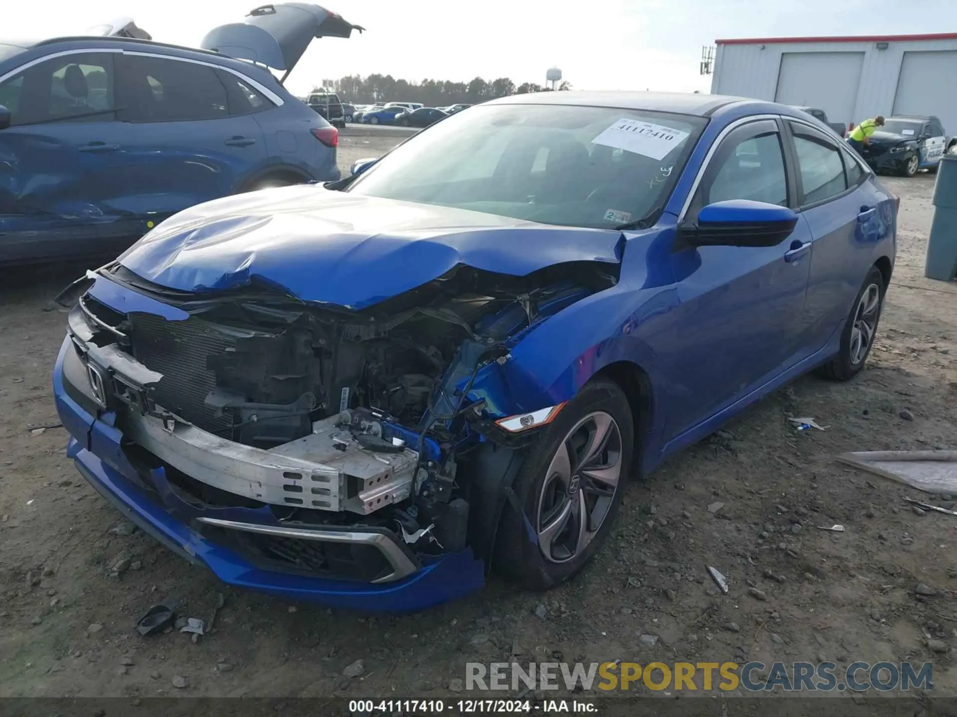 2 Photograph of a damaged car 19XFC2F64LE011250 HONDA CIVIC 2020