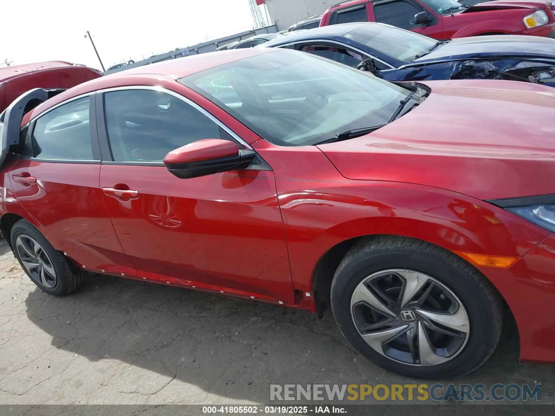 13 Photograph of a damaged car 19XFC2F64LE012088 HONDA CIVIC 2020