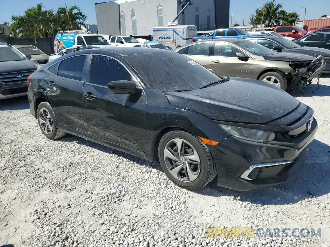 4 Photograph of a damaged car 19XFC2F64LE021440 HONDA CIVIC 2020