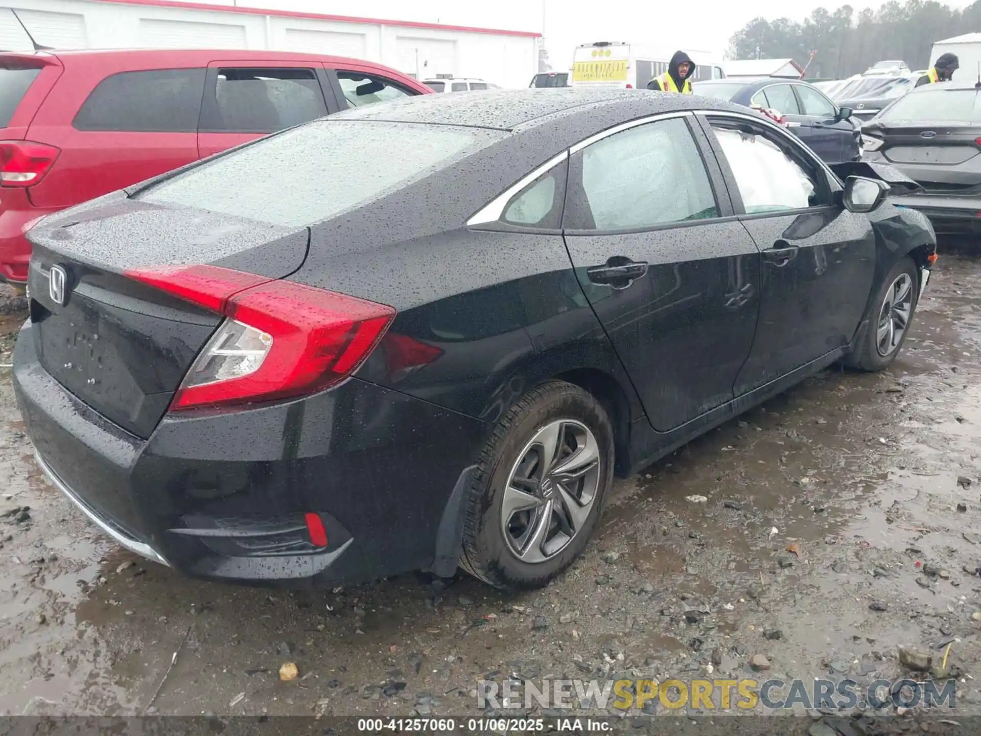 4 Photograph of a damaged car 19XFC2F64LE028713 HONDA CIVIC 2020