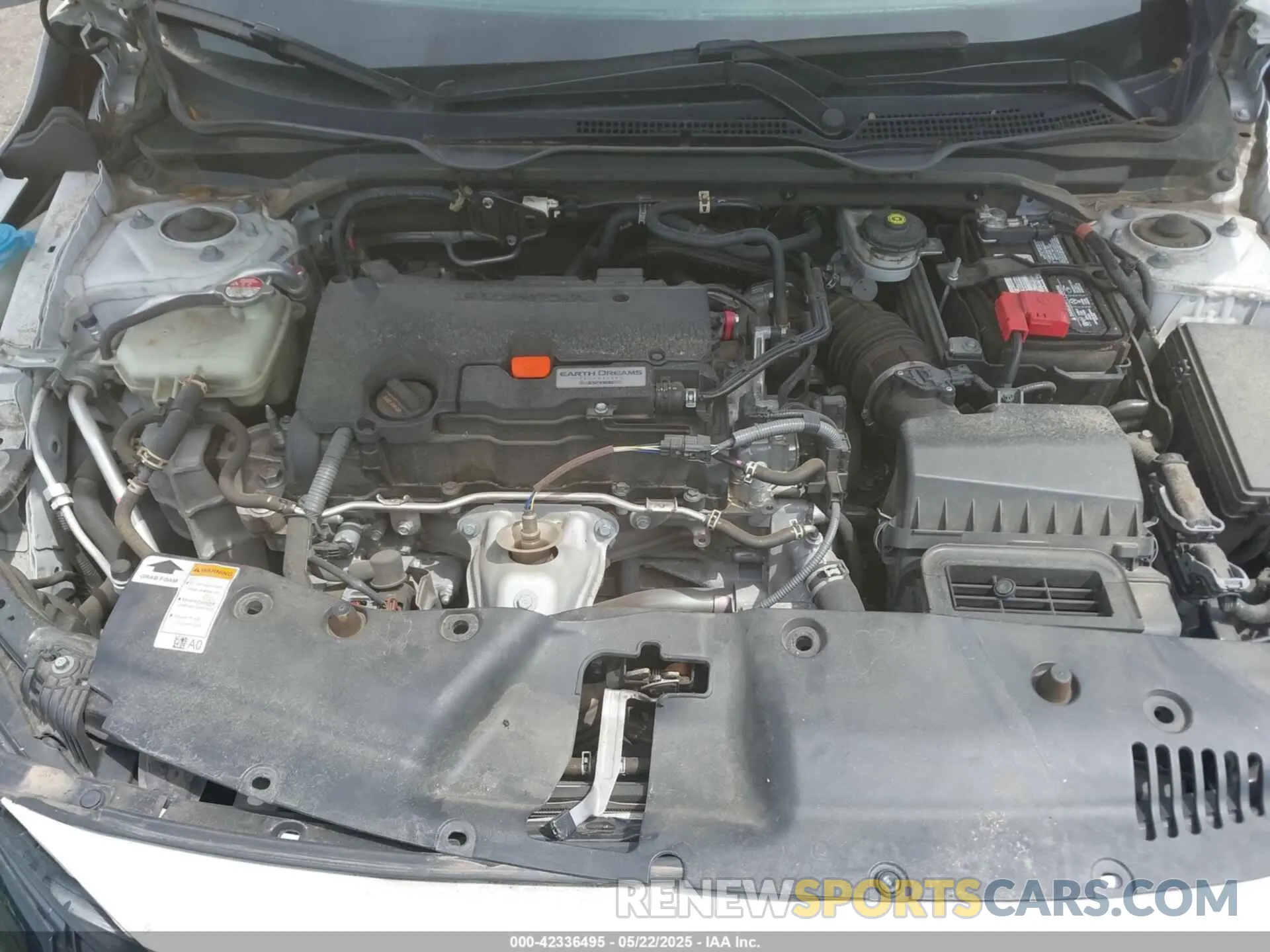10 Photograph of a damaged car 19XFC2F64LE030445 HONDA CIVIC 2020